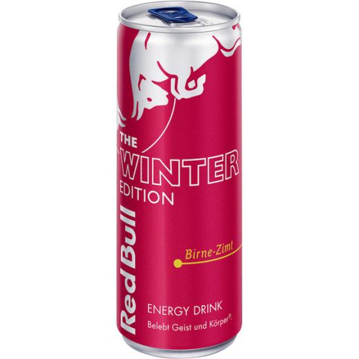 Red Bull Winter Edition Birne Zimt