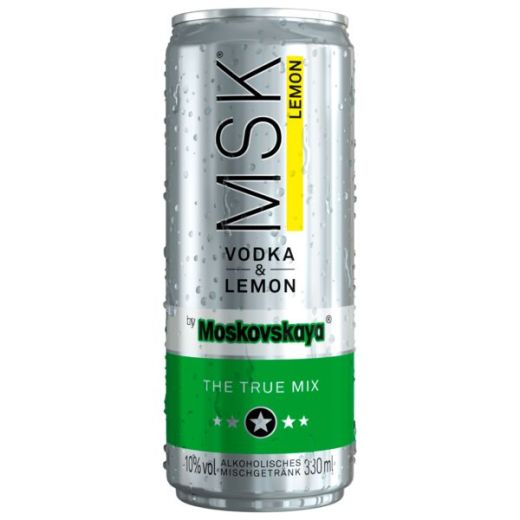 MSK-Moskovskaya & Lemon 10% vol. 