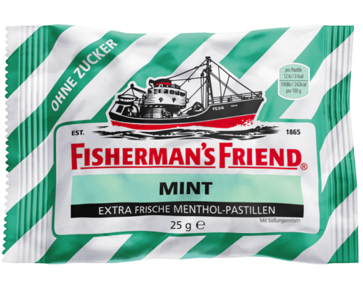 Fishermans Friend Mint ohne Zucker 25g